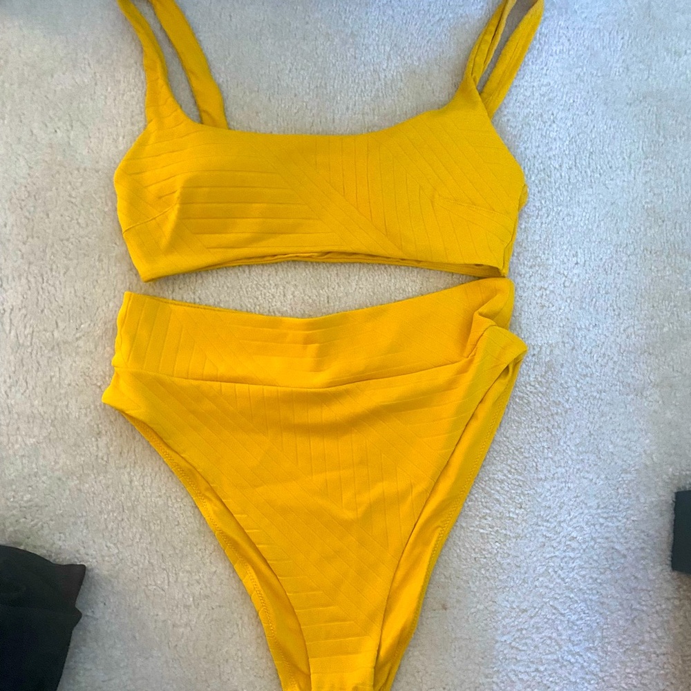 American eagle yellow bikini